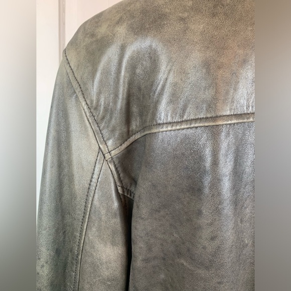 Kenneth Cole Reaction Leather Jacket - Mens - Picture 11 of 17